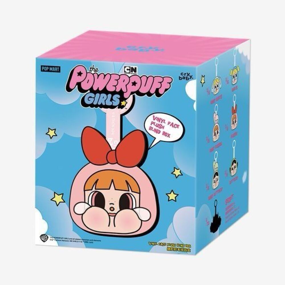 Pop Mart Crybaby x Powerpuff Girls Bunny Bubbles Plush Figure – Open Blind Box